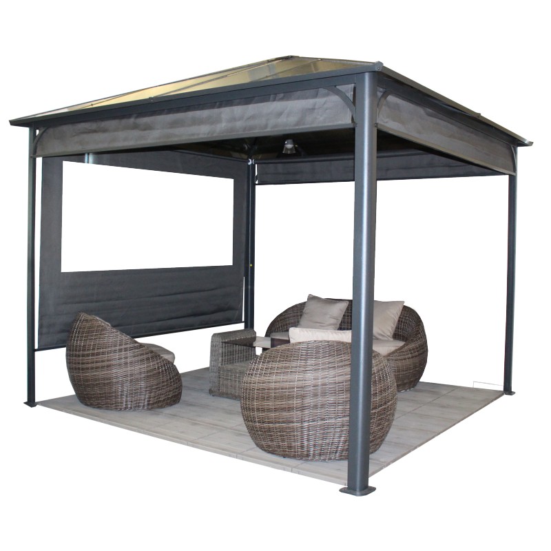 Pergola Ideal 3x3 Couleurs du monde Pergola Tesa Garden