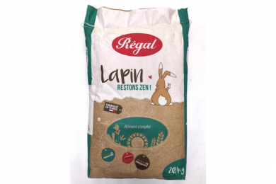 Lapins 20kg aliment complet - Régal