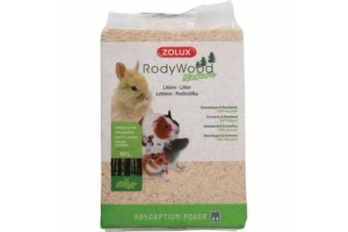 Rody wood nature litière 60 L - Zolux 