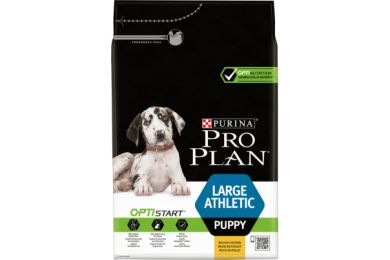 Chiot Large Puppy Athletic - Optistart riche en Poulet - 12 kg - Pro Plan 