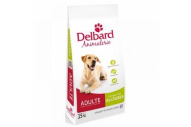 Croquettes chien allégé 15 kg - Delbard