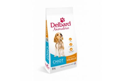 Croquettes chiot volaille 5 kg - Delbard