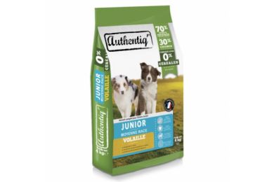 Chiot moyen volaille - 4 kg - Authentiq