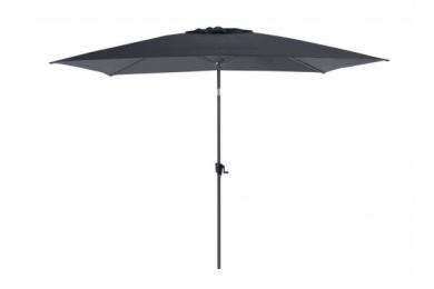 Parasol mat central alu 3x2 Grey/Mat - Collection