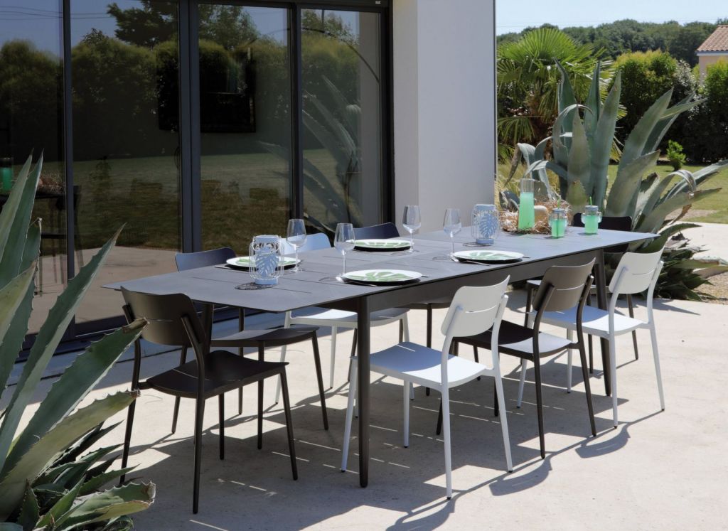 Table Dublin 200/300 Océo Chaise Tesa Garden