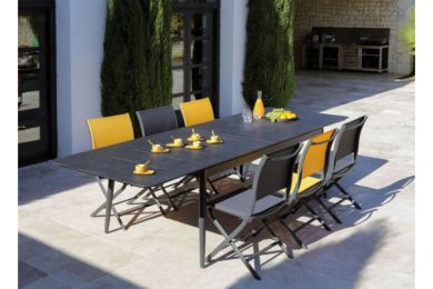 Table Dublin 200/250/300 cm - plateau Trespa®- Océo
