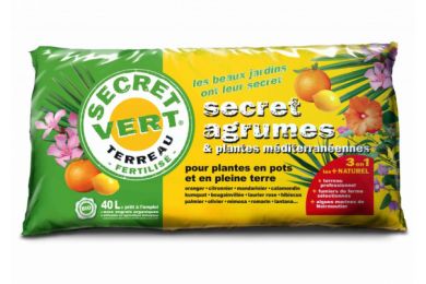 Secret agrumes et plantes méditerranéennes - Terreau BIO 