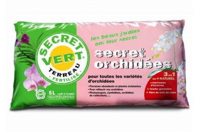 Secret orchidées - Terreau - sac de 6L