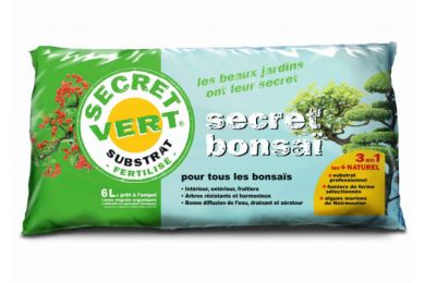 Secret Bonsaï - Terreau - sac de 6L