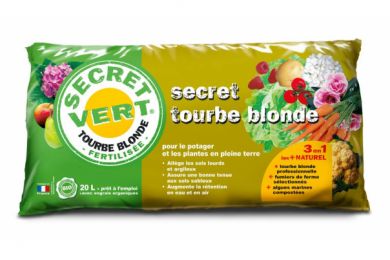 Secret tourbe blonde - Terreau BIO