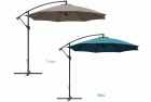 Parasol déporté 300 Acier (Grey) - Alizé