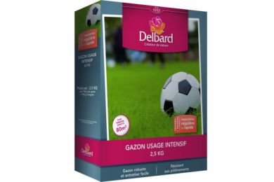 Gazon usage intensif 2.5 kg - Delbard