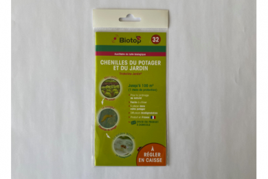 Tricholine - Auxiliaire de lutte biologique - Chenilles du potager et du jardin - Biotop .. 