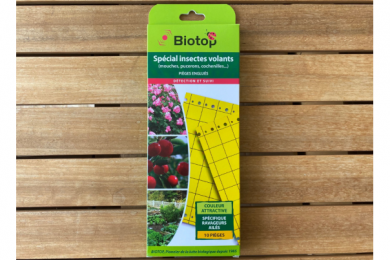 Pièges jaunes englués - Détection et suivi - Spécial insectes volants (mouches, pucerons...) - Biotop