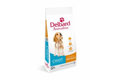 Croquettes chiot volaille 12kg - Delbard