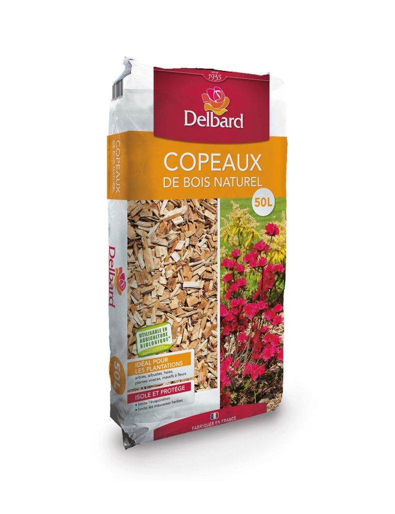 GARDENSTAR Copeaux de bois naturel 50L pas cher 