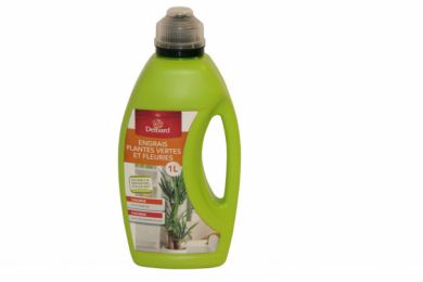Engrais liquide plantes vertes et fleuries en pot 1L - Delbard ..