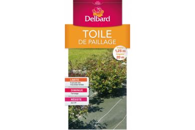 Toile de paillage 1.25x20m - Delbard