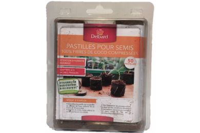 Pastilles pour semis - Fibres de coco - Delbard