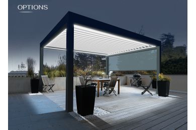 Pack motorisation de lames + éclairage leds