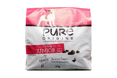 Croquettes chiot junior petite et moyenne race 3kg - Pure Origine