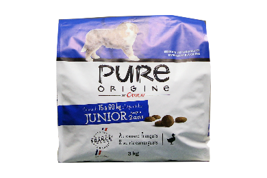 Croquettes chiot junior grande race 3kg - Pure Origine