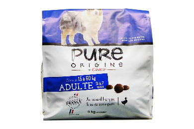 Croquettes chien adulte grande race 3kg - Pure Origine