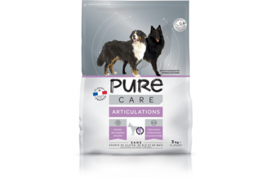 Croquettes chien articulations 3kg - Pure Care