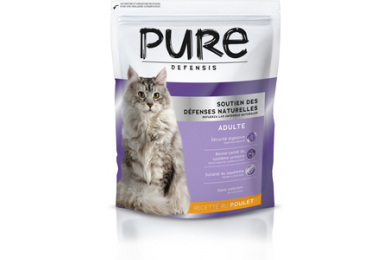 Croquettes chat adulte 1.5kg - Pure Defensis