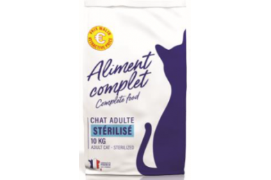 Croquettes Aliment complet chat adulte stérilisé 10kg