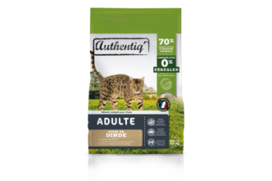 Croquettes chat adulte 2.5kg - Authentiq'