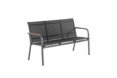 Banc Marti anthracite/effet teck - MWH