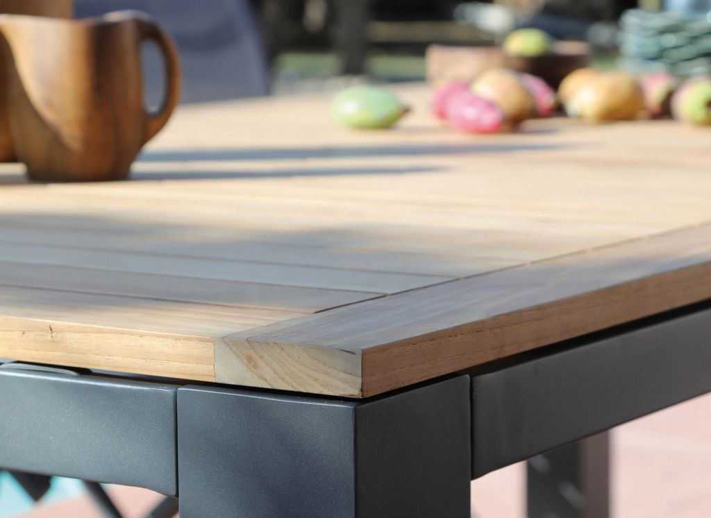 Table Flo 300 Teck - Océo . - Table - Tesa Garden