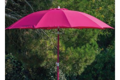 Parasol rond fibre de verre 270 - Alizé
