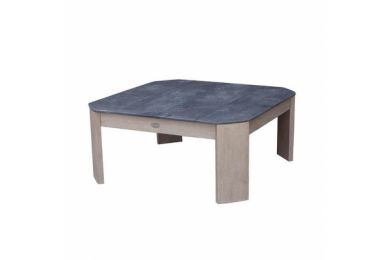 Table basse Copenhague 80x80cm - Les Jardins
